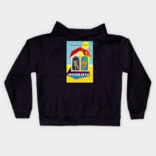 Vintage Travel - Southend on Sea Kids Hoodie